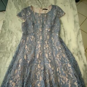 Tommy Hilfiger Blue and Pink Dress Size 8